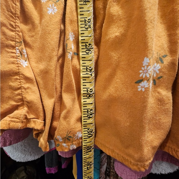 OshKosh B'gosh UEC Girls Size 8 Floral Tiered Dress in Vibrant Orange - Picture 11 of 11